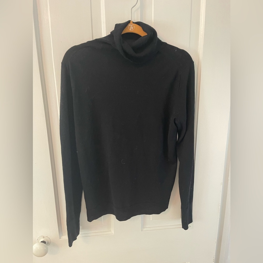 J crew black Margot turtleneck sweater at826 - Picture 2 of 4
